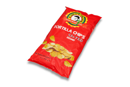 Picture of TORTILLACHIPS SALT RUND 12x475